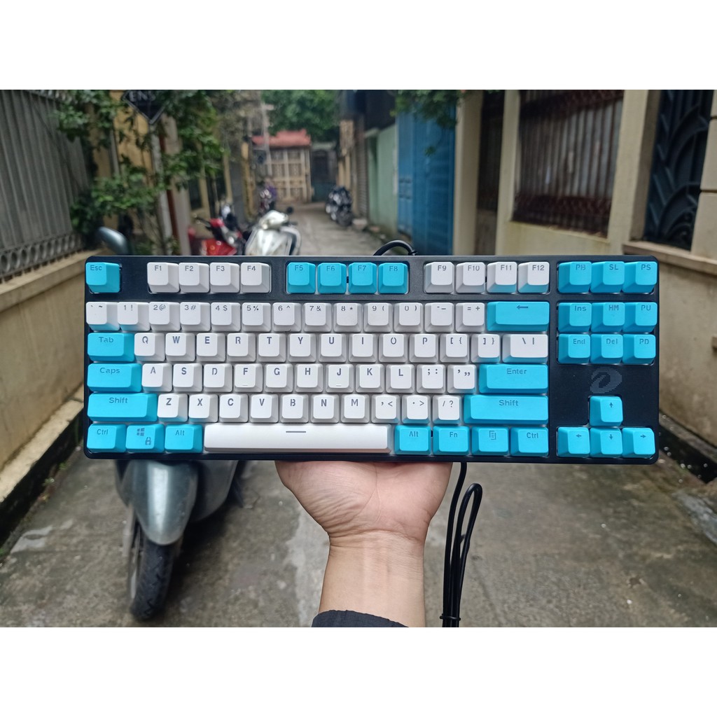 Phím cơ Fuhlen M87s , Dareu EK880 RGB bản keycap pbt các màu