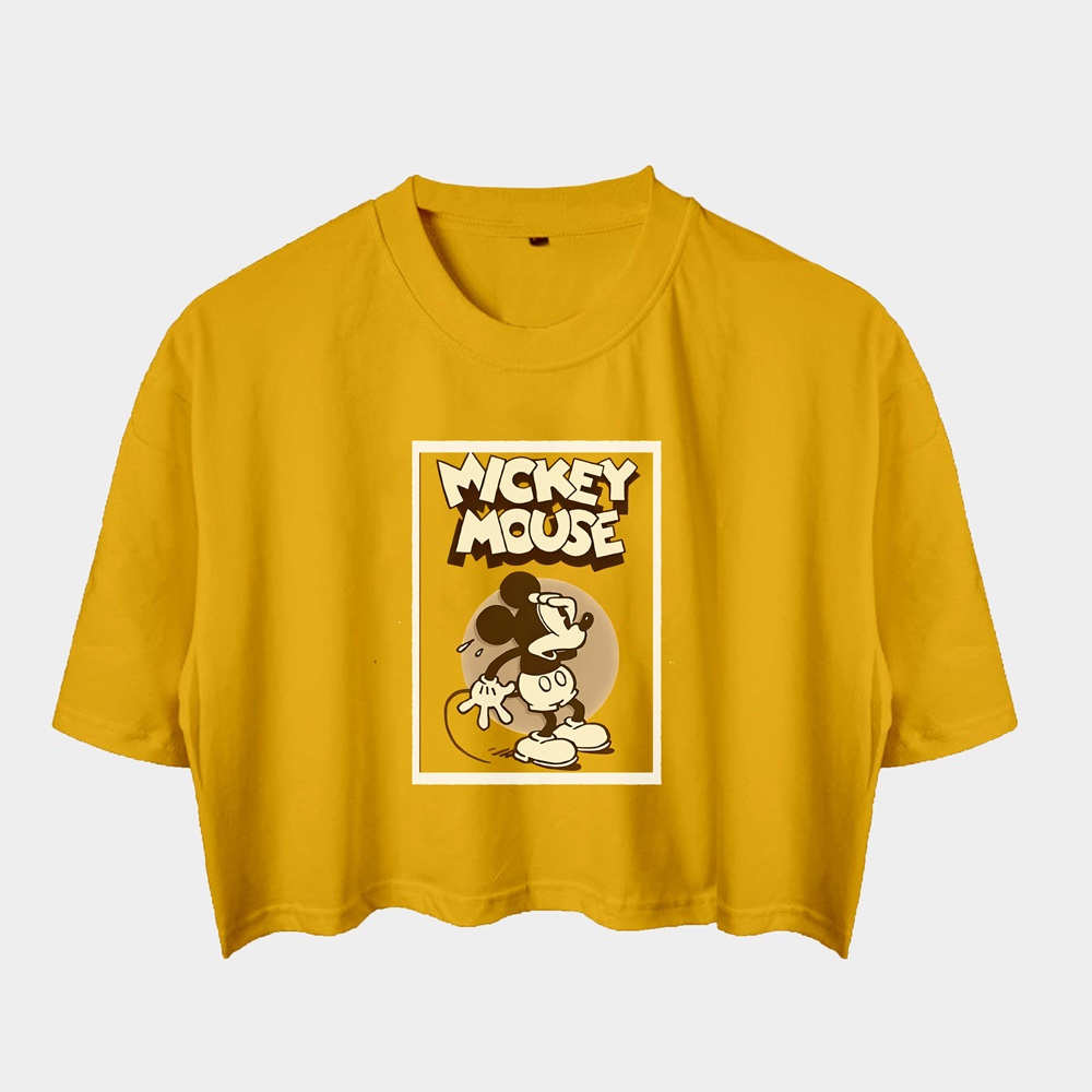 Áo Thun Tay Ngắn In Hình Chuột MICKEY SIZE Lớn Thời Trang Cho Nữ Áo Thun Tay Ngắn / Áo Thun / Áo Thun / Áo Sơ Mi Ngắn Tay / Áo Sơ Mi Nữ Ngắn Tay / Áo Sơ Mi Nữ Tay Ngắn / Áo Sơ Mi Nữ