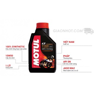 Nhớt Motul 7100 10W50 (1L)