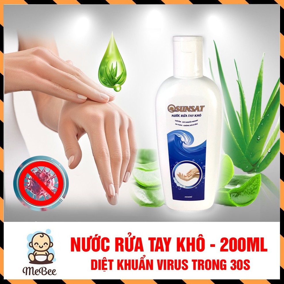 Nước rửa tay khô OSUNSAT - Giữ ẩm, diet vi khuẩn & bảo vệ da tay