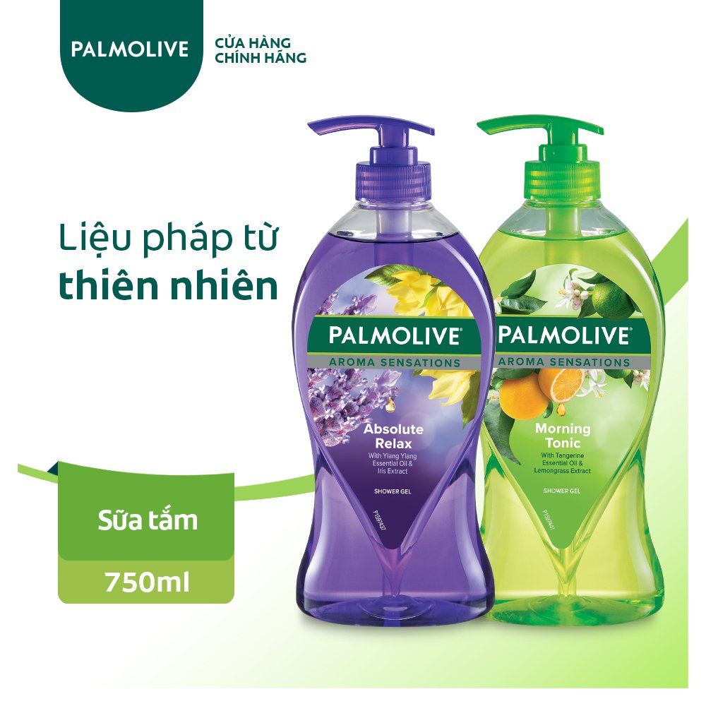 Sữa tắm Palmolive Aroma thư giãn toàn thân 750ml