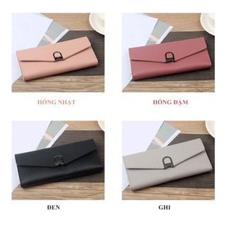[ SIÊU RẺ ]- Ví nữ dài khóa love VD64