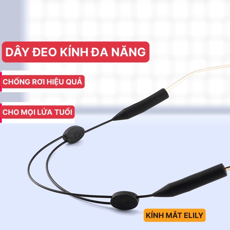 Dây đeo kính chống rơi hiệu quả 100% dành cho mọi lứa tuổi