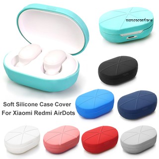 Vỏ Bảo Vệ Tai Nghe Bluetooth Bằng Silicone Mềm Cho Xiaomi Redmi Airdot