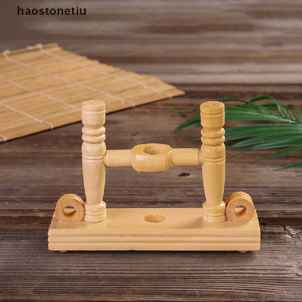 Giá Đỡ Quạt Để Bàn Bằng Gỗ Phong Cách Trung Hoa Cổ Điển