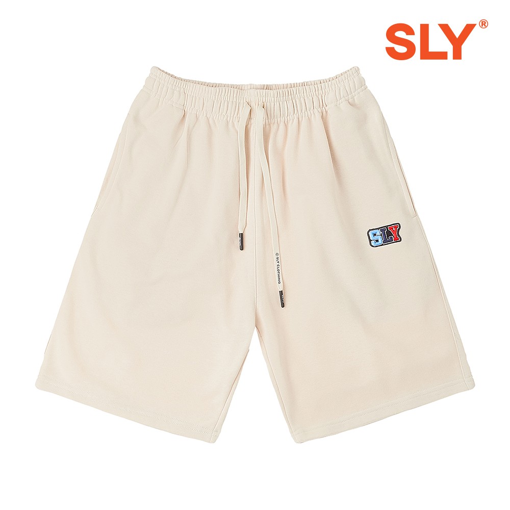 [Mã INCU50 giảm 50K đơn 250K] Quần Short Nỉ Chân Cua SLY Sticker màu Tan