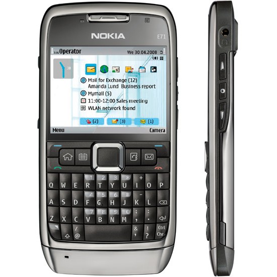 Điện Thoại NOKIA E71 hàng zin bảo hành 6th