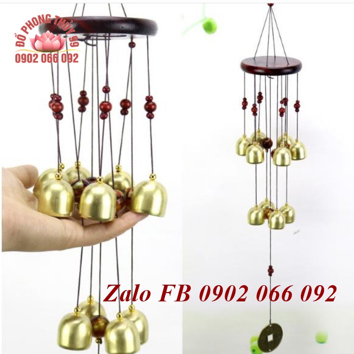 Chuông gió phong thủy may mắn MT510