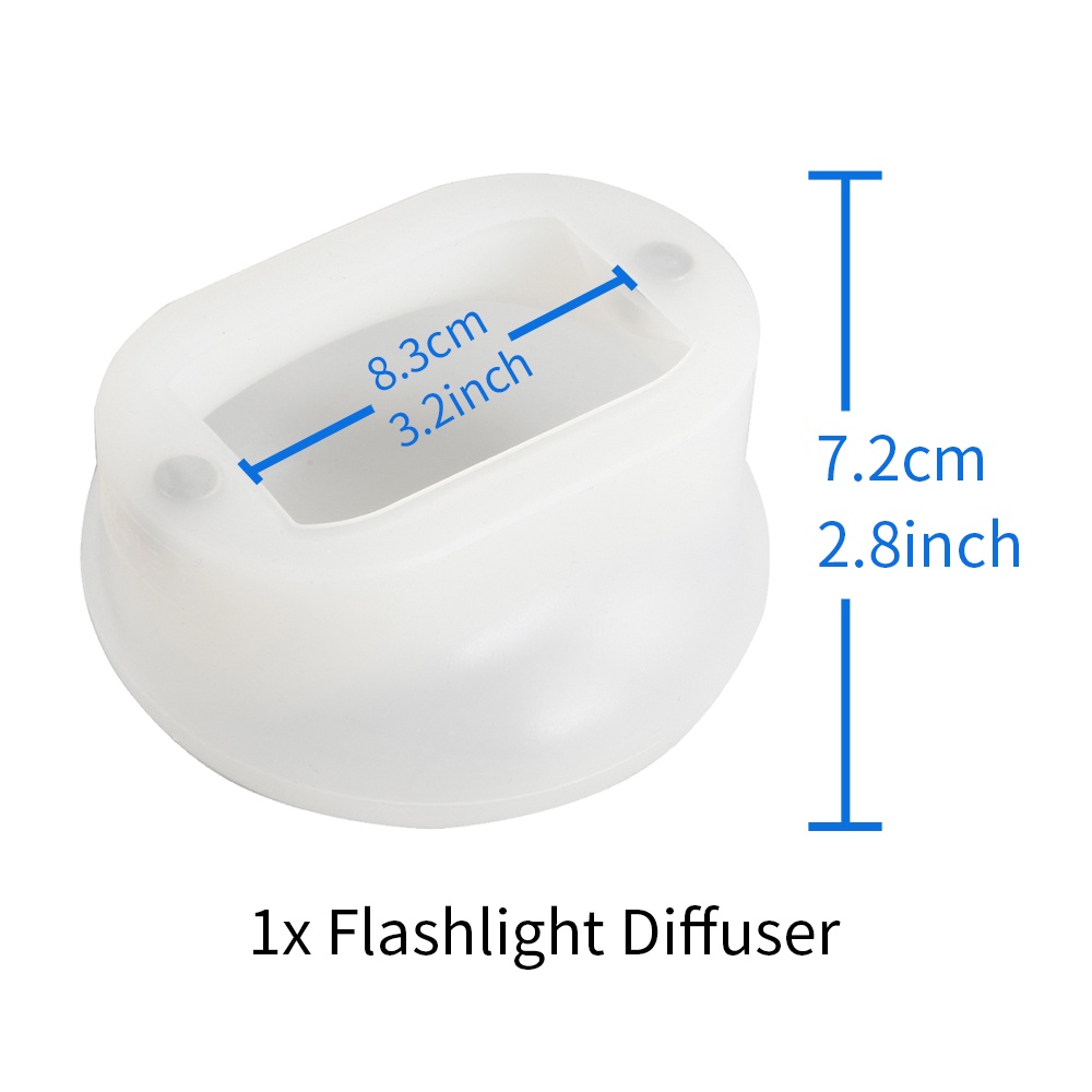 Phụ Kiện Khuếch Tán Ánh Sáng Selens Dome Diffuser Hình Cầu Cho Đèn Flash Máy Ảnh