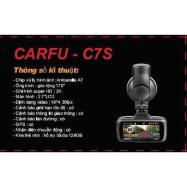 Camera hành trình Carfu C7S 2K/ADAS cảnh báo tiếng Việt ver 2020 | BigBuy360 - bigbuy360.vn