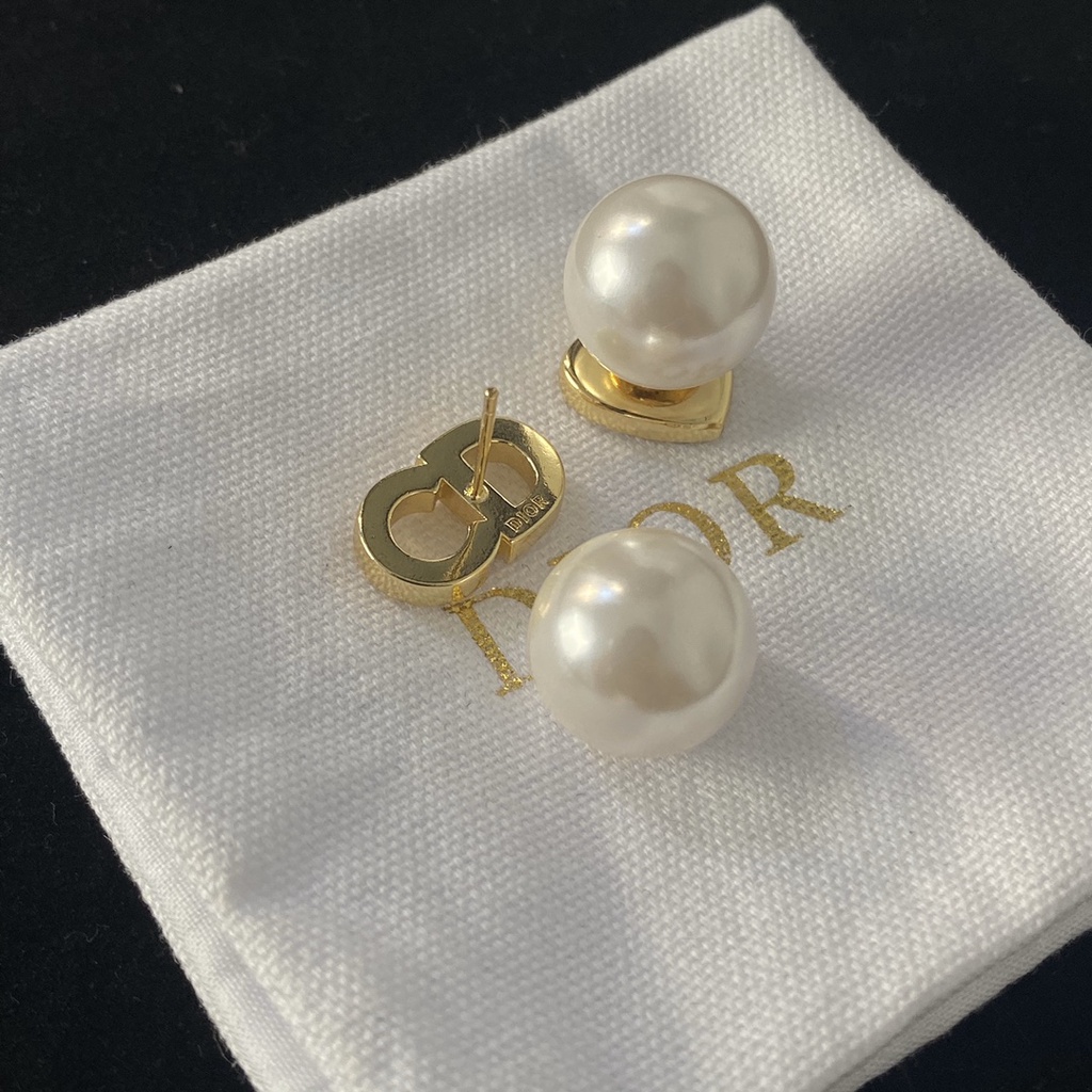 Bông tai xỏ lỗ Dor 2021 kim cương CD bằng đồng thau thời trang cho nữ