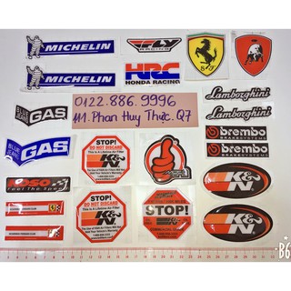 Tem -Sticker in nổi