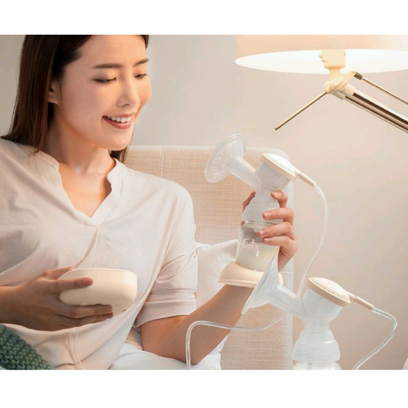 Máy hút sữa Fatz Baby Resonance 3 điện đôi có mát xa kích sữa / điều chỉnh lực hút
