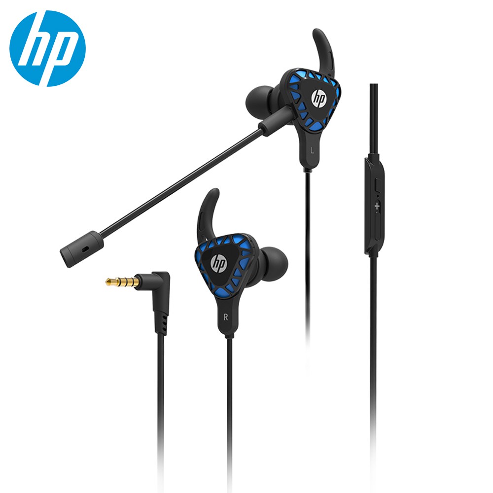 Tai nghe Ear Phone HP H150 (đen) -  chính hãng HP có micro âm thanh sống động chuyên game cho laptop đời mới, điện thoại