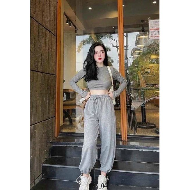 Quần Jogger Mùa Hè Nữ Chun Ống Nỉ Da Cá Trẻ Trung Thoáng Mát Phong Cách Hàn Quốc [ QN001 ]