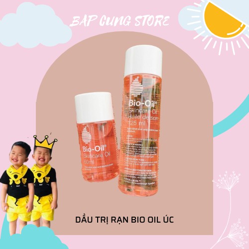 Bio Oil giúp mờ sẹo và giảm rạn da hiệu quả 125ml