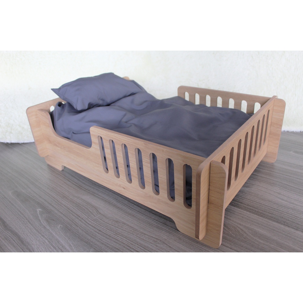 Giường nệm kèm gối cho thú cưng size 65*45*20cm
