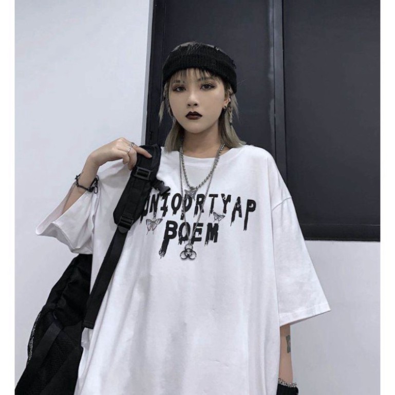 Áo thun tay lỡ Unisex, áo phông form rộng M49 KL SHOP 247 SHOP