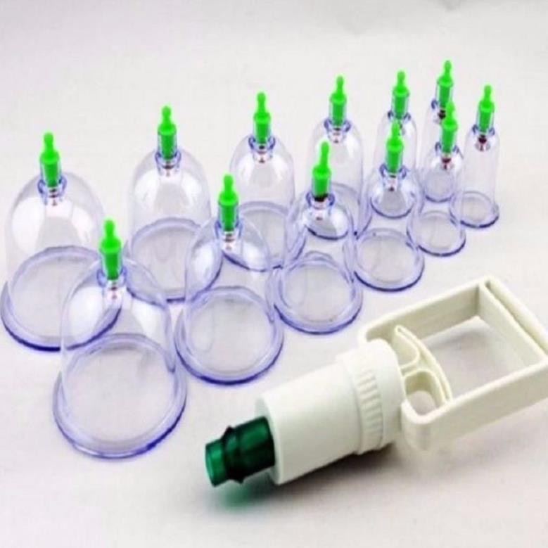BỘ GIÁC HƠI HÚT CHÂN KHÔNG (bộ 12 cốc) có sỉ