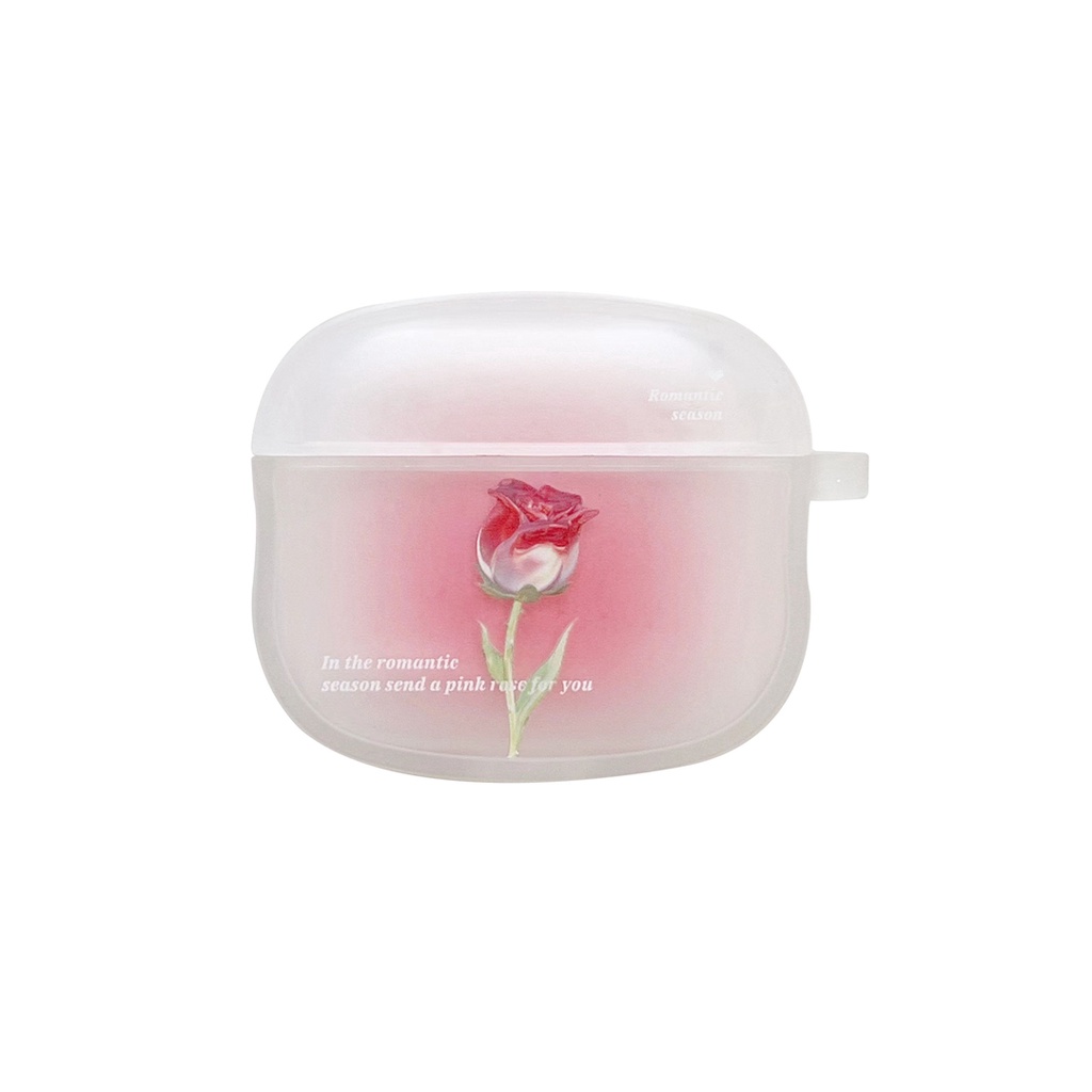 Vỏ Bảo Vệ Hộp Sạc Tai Nghe Bluetooth airpods 1/2 pro Bằng tpu Mềm Họa Tiết Hoa Lấp Lánh Dễ Thương