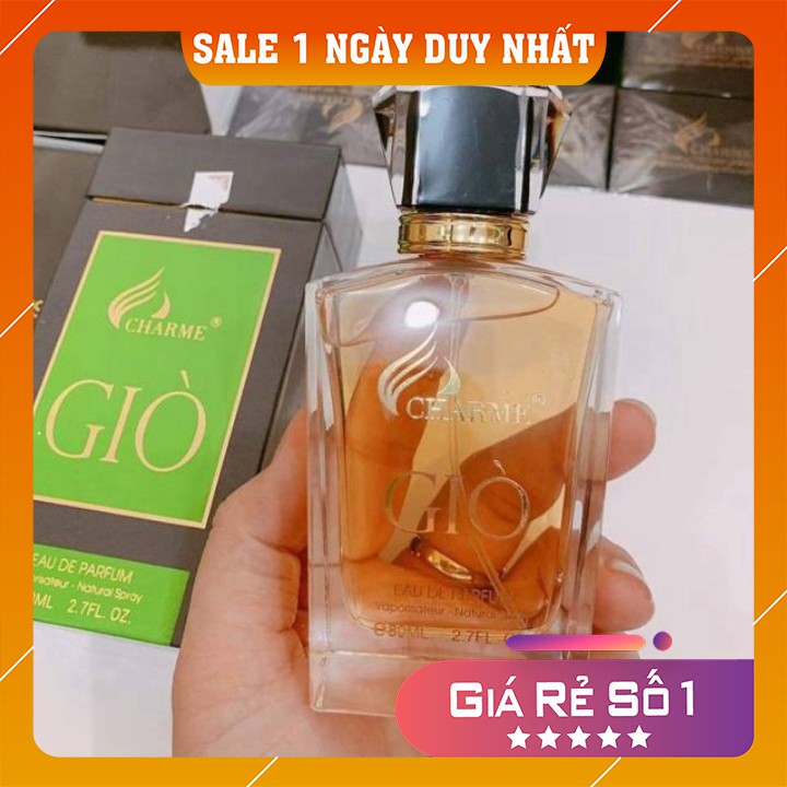 [FreeShip – hàng Auth] NƯỚC HOA CHARME GIÒ 80ML, NƯỚC HOA CHÍNH HÃNG ĐƯỢC MUA NHIỀU NHẤT