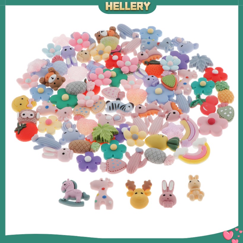 100 nút nhựa trang trí đa năng