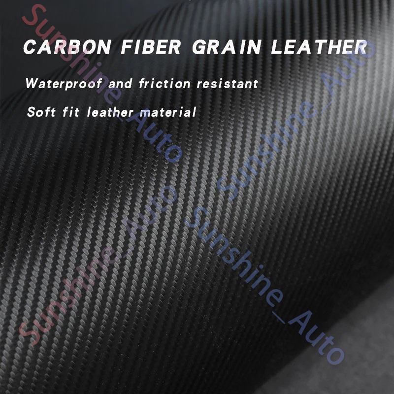 Miếng Dán Trang Trí Cửa Xe Hơi Mitsubishi Xpander cross Bằng Sợi Carbon Chống Thấm Nước / Trầy Xước