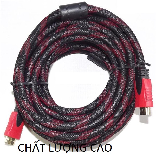 Cáp HDMI 10m bọc lưới CHẤT LƯỢNG TỐT