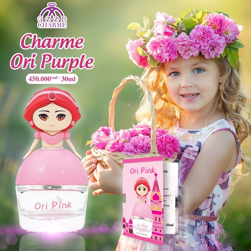 Nước hoa bé gái Ori Pink - NHẸ NHÀNG VÀ ĐẰM THẮM