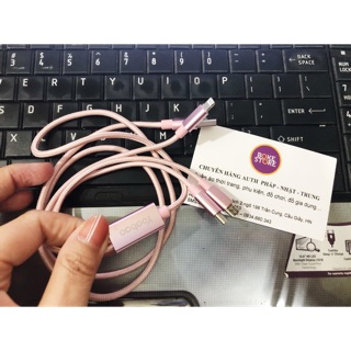 BK* Dây sạc đa năng 3 in 1 (Micro USB/Lingtning/Type C) YOOBAO (Chính hãng)