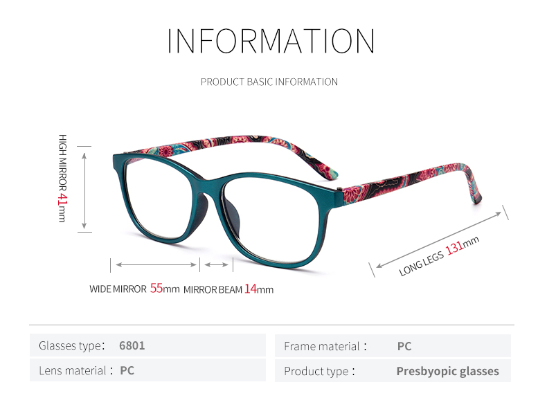 Kính đọc sách mới chống ánh sáng xanh chống bức xạ Kính đọc sách Resin HD Kính đọc sách của nam giới + 100, + 150, + 200, + 250, + 300, + 350, + 400