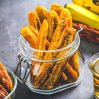 Chuối sấy dẻo 450gr Rộp Rộp, đồ ăn vặt, dèo dẻo, ngon lạ kỳ