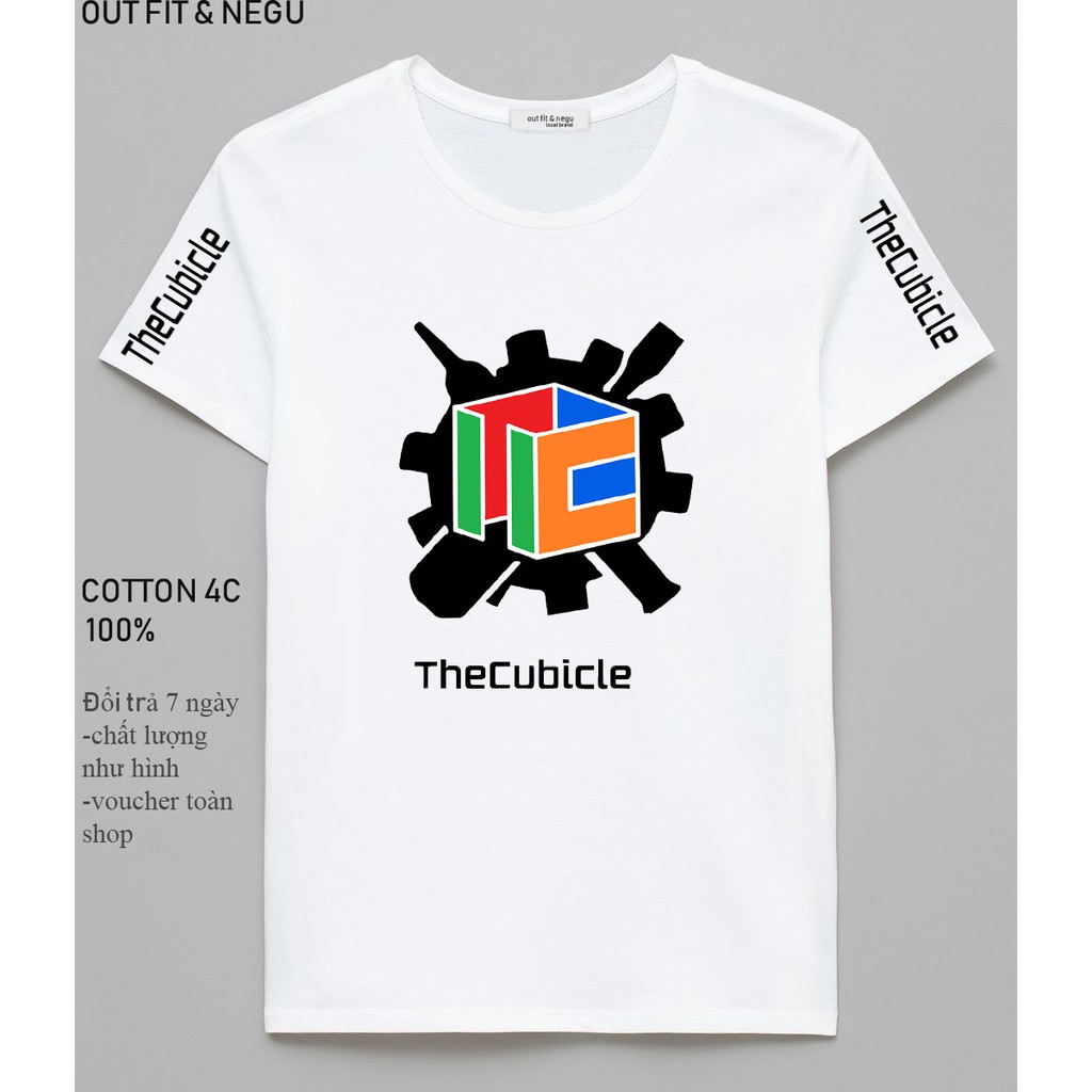 Áo thun The cubicle pro shop chất liệu cotton