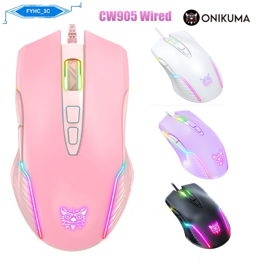 Chuột Máy Tính Có Dây ONIKUMA CW905/CW907/CW908 7 Phím Cho Máy Tính