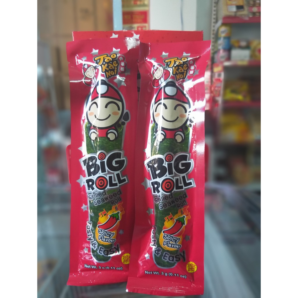 Snack rong biển cuộn Big Roll Thái Lan