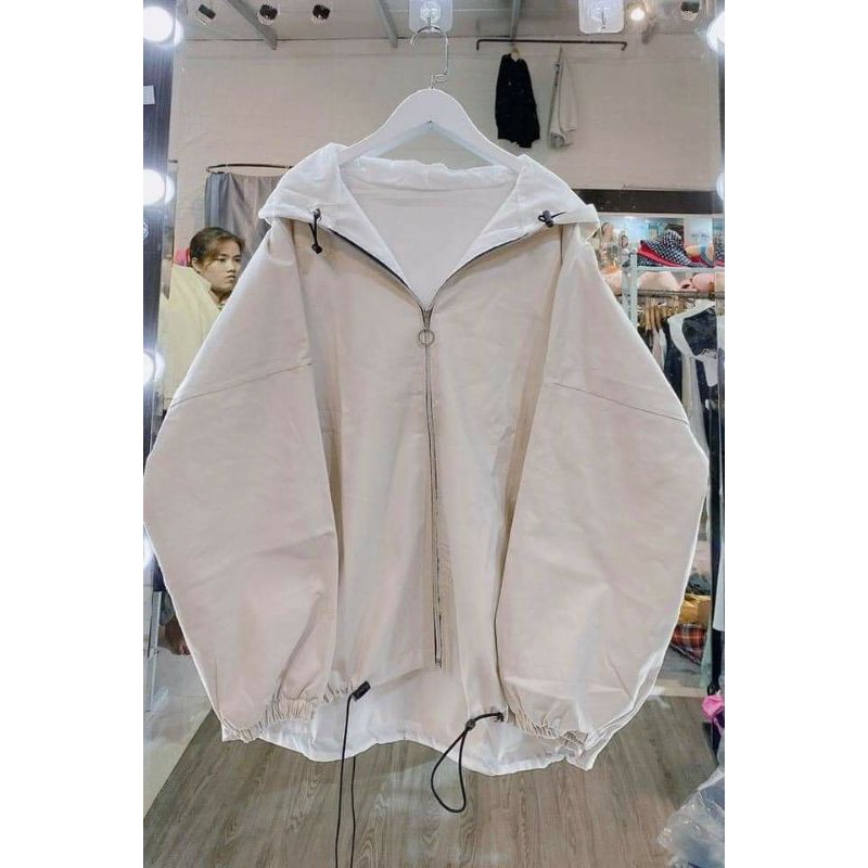 [SIÊU HOT] Áo Khoác RoundLock Tay Bồng Nữ  Jacket Kaki Mềm Khóa Tròn Form Rộng Về 3 màu cho các nàng chọn nha