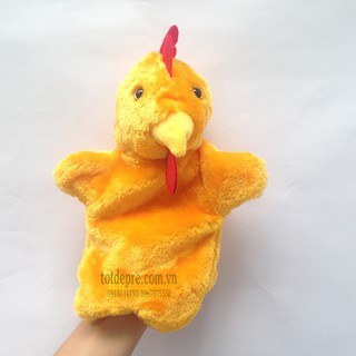 Rối Tay Hình Thú Nhồi Bông -  Gà trống