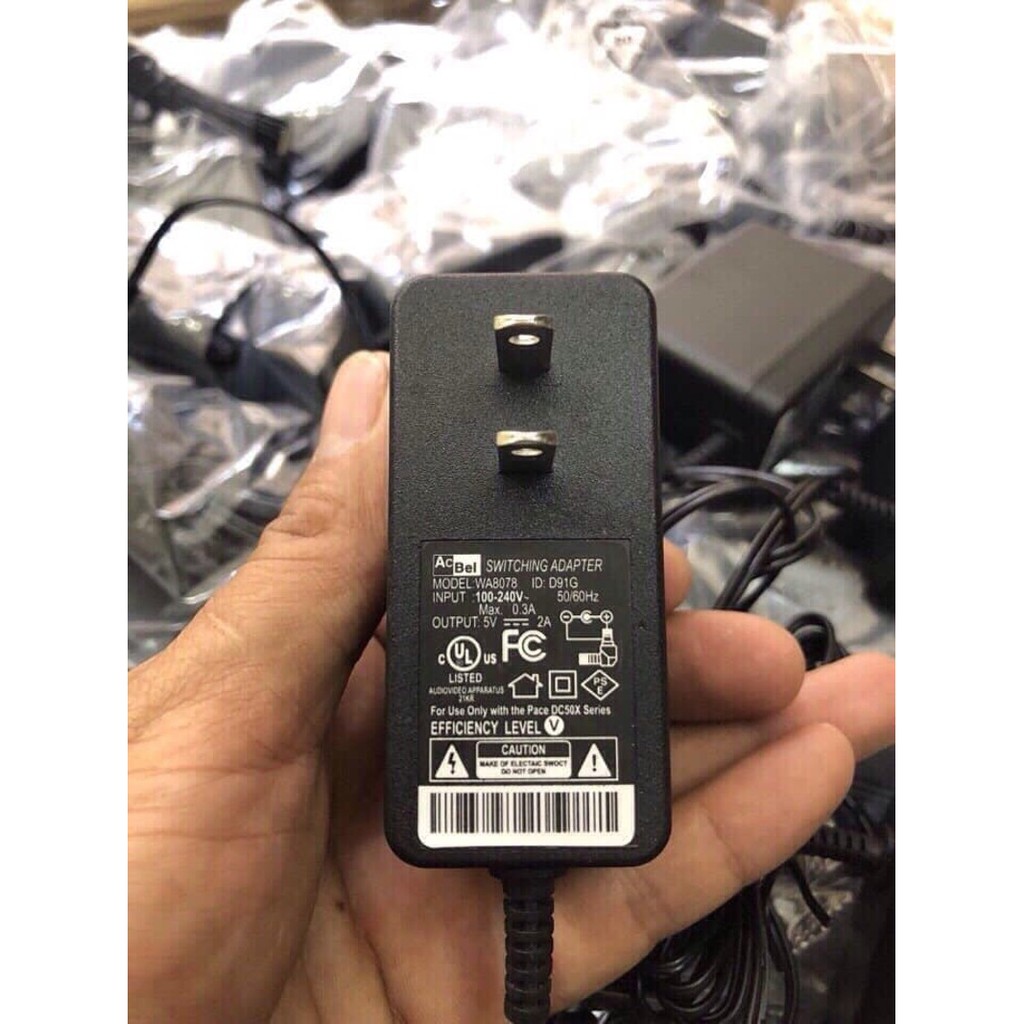 nguồn acbel 5v 2a chân kim 3,5x1,35mm chính hãng | BigBuy360 - bigbuy360.vn