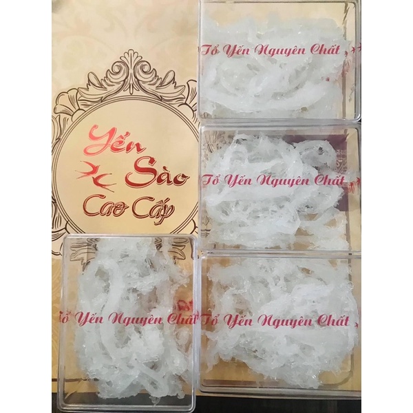 [YẾN SÀO KIM NHẬT] 100gr Yến tươi nguyên chất 100% từ yến thiên nhiên, đã nhặt sạch, cam kết chất lượng suốt 8 năm qua