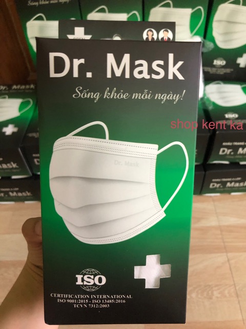 Khẩu trang kháng khuẩn 4 lớp Dr.Mask
