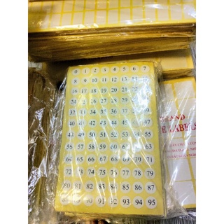 VPP GIẤY DECAL Tommy A5 & A6 in mã vạch (Mã 99 - 110) HỎA TỐC