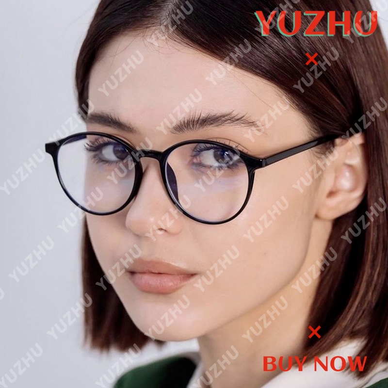 Mắt Kính TR90 Gọng Tròn Chống Ánh Sáng Xanh Thời Trang Hàn Quốc Cho Nam Nữ