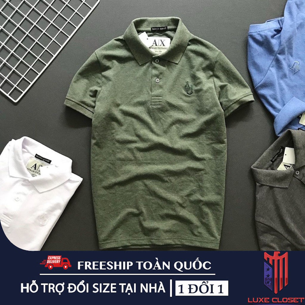 Áo thun nam có cổ Havis thun cotton xuất khẩu trơn nam tính ADBP059 | BigBuy360 - bigbuy360.vn