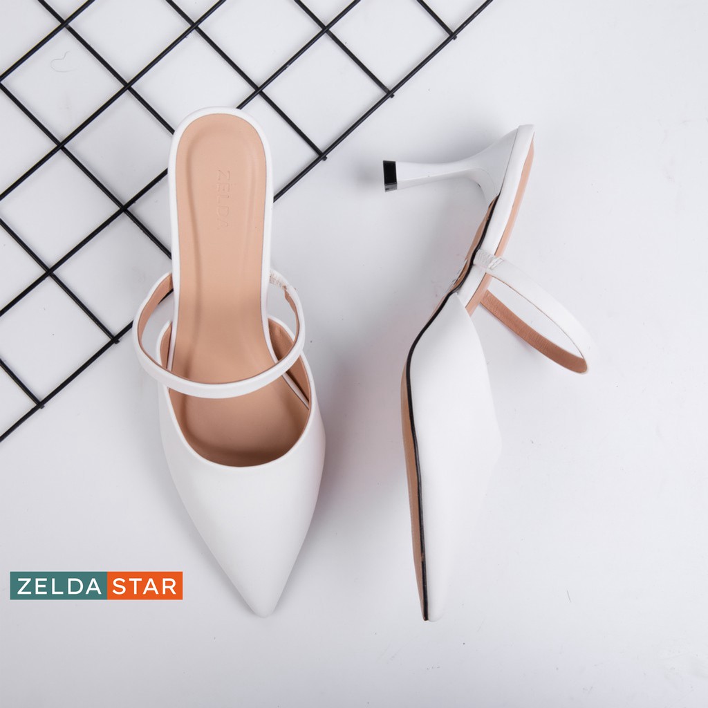 Guốc nhọn nữ Zelda Star cao gót 7cm - GN0291120