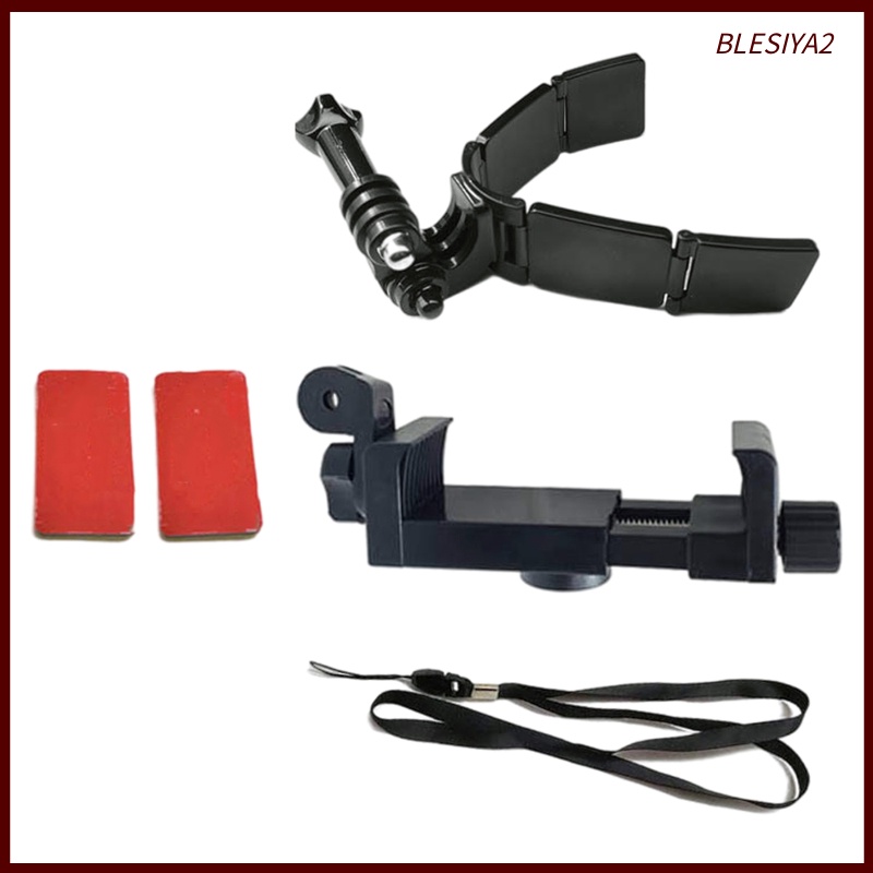 [BLESIYA2] Helmet Front Chin Mount For GoPro Hero 9 8 7 6 5 4