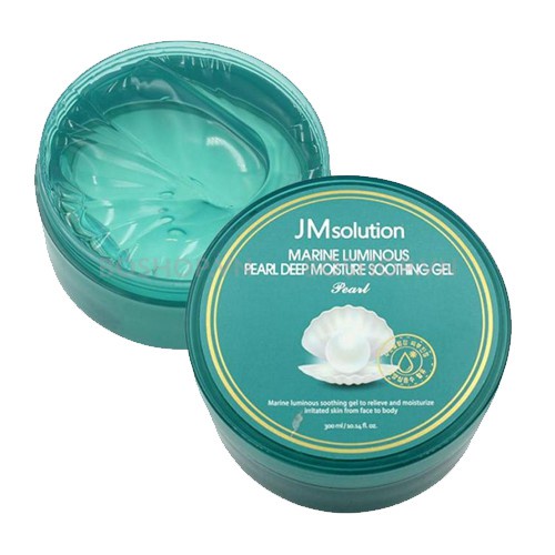 Gel dưỡng ẩm ngọc trai Jmsolution Marine Luminous Pearl Deep Moisture Soothing Gel Pearl 300ml