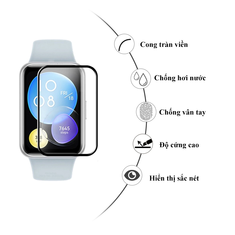 Miếng dán 3D bảo vệ màn hình Huawei Fit 2/Huawei Fit