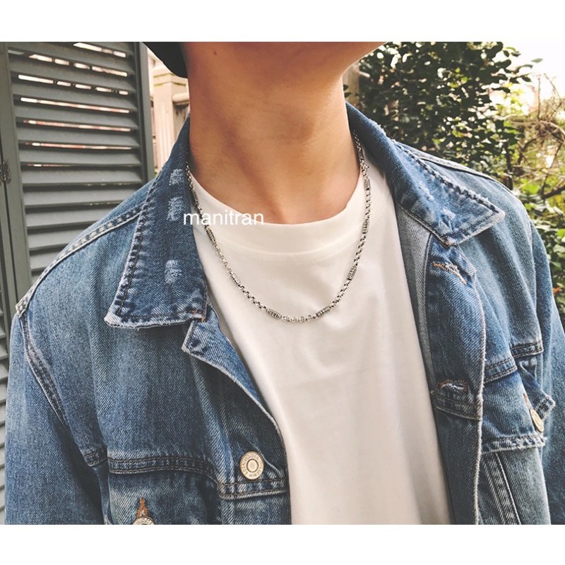 DÂY CHUYỀN KHẮC OM MANI PADME HUM TÂY TẠNG