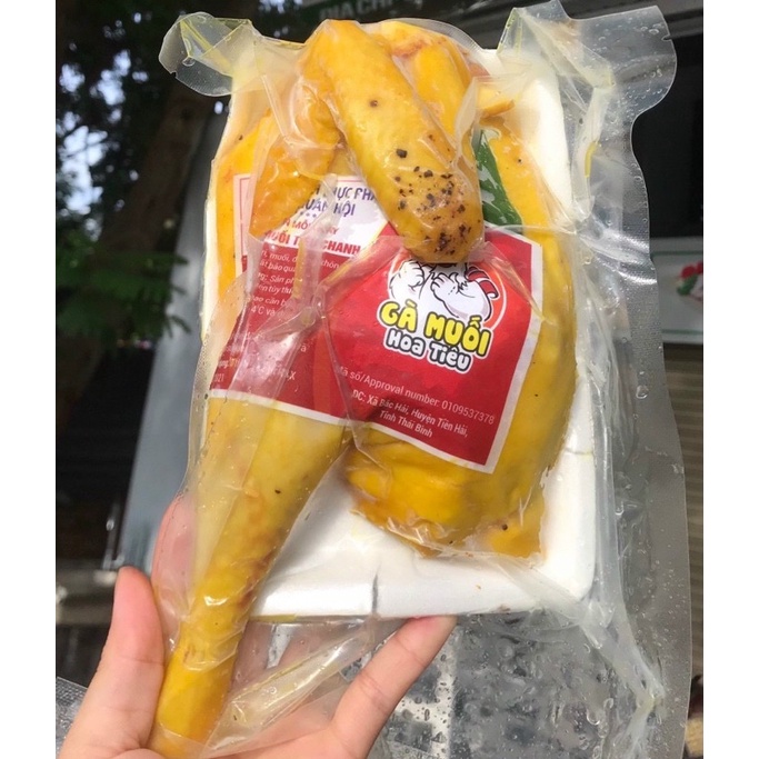 GIAO LIỀN TPHCM - GÀ TA Ủ MUỐI HOA TIÊU (1 khay nửa con gà y hình ) | BigBuy360 - bigbuy360.vn