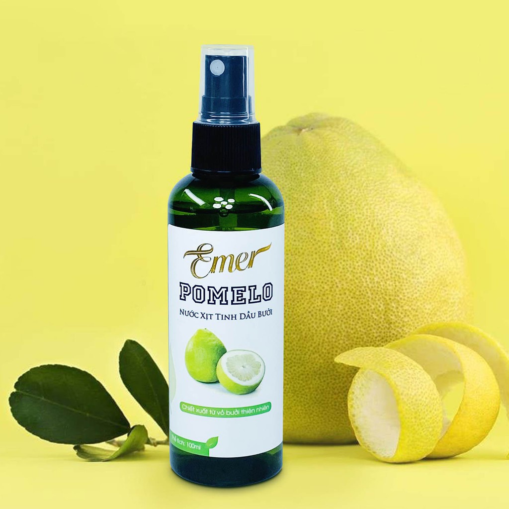 Dưỡng tóc tinh dầu bưởi kích mọc tóc pomelo Emer Garin 100ml giảm rụng tóc